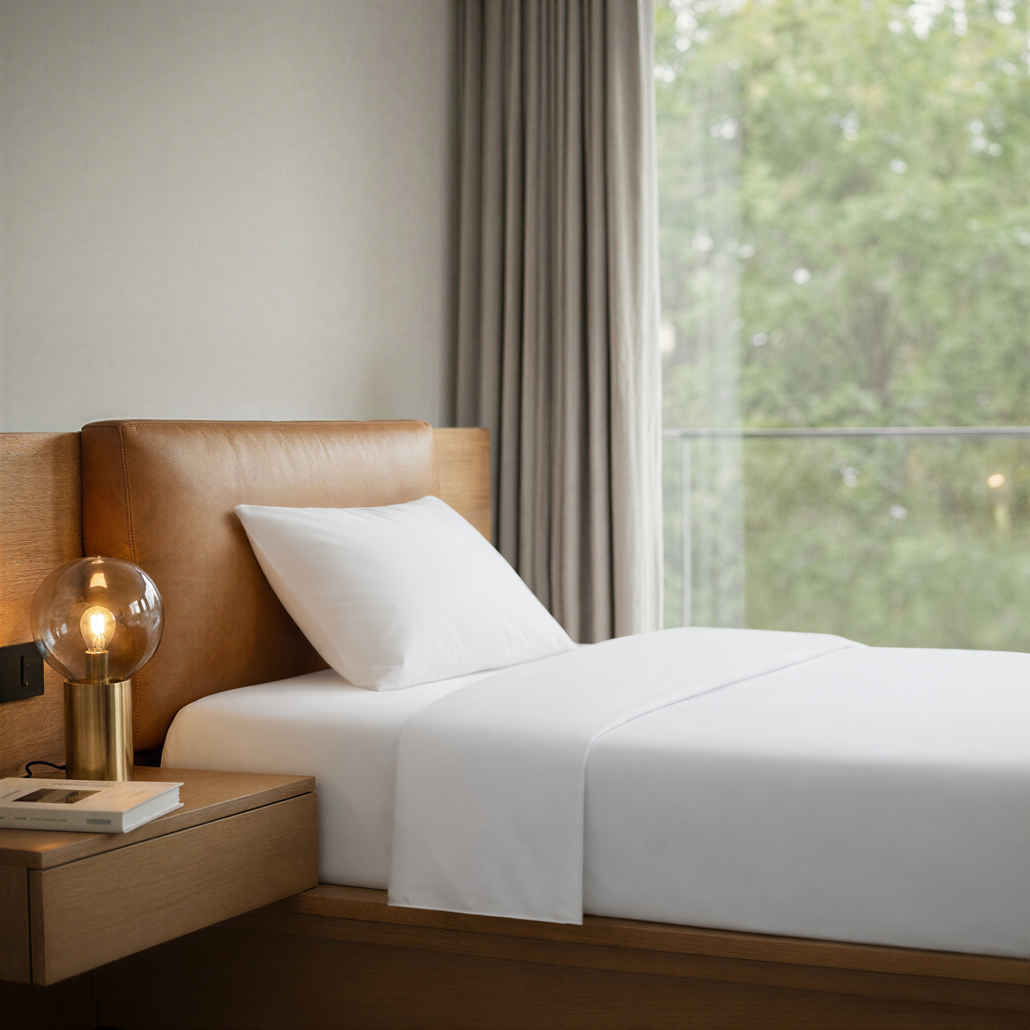 LLM Linens™ CloudLuxe Bamboo Cooling 3 Piece Sheet Set - Twin
