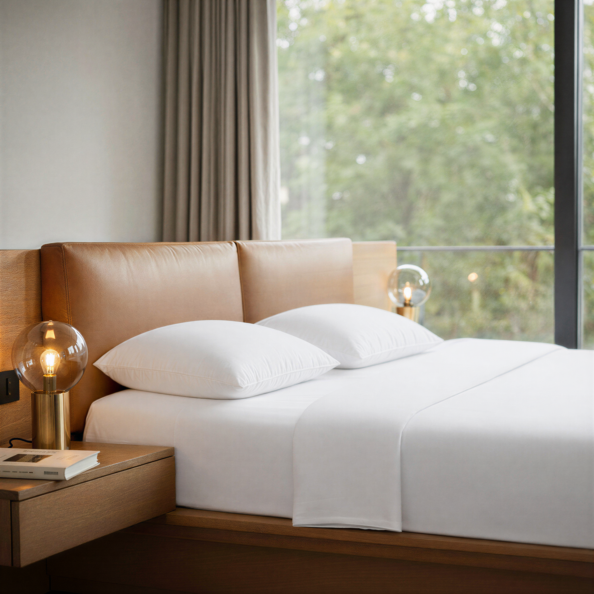 LLM Linens™ CloudLuxe Bamboo Cooling 4 Piece Sheet Set - Queen
