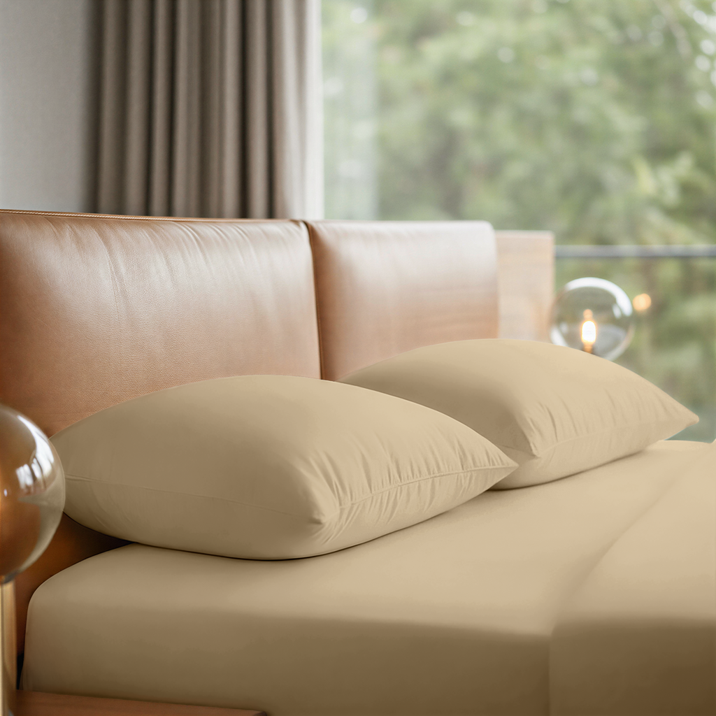 LLM Linens™ CloudLuxe Bamboo Cooling 4 Piece Sheet Set - Queen