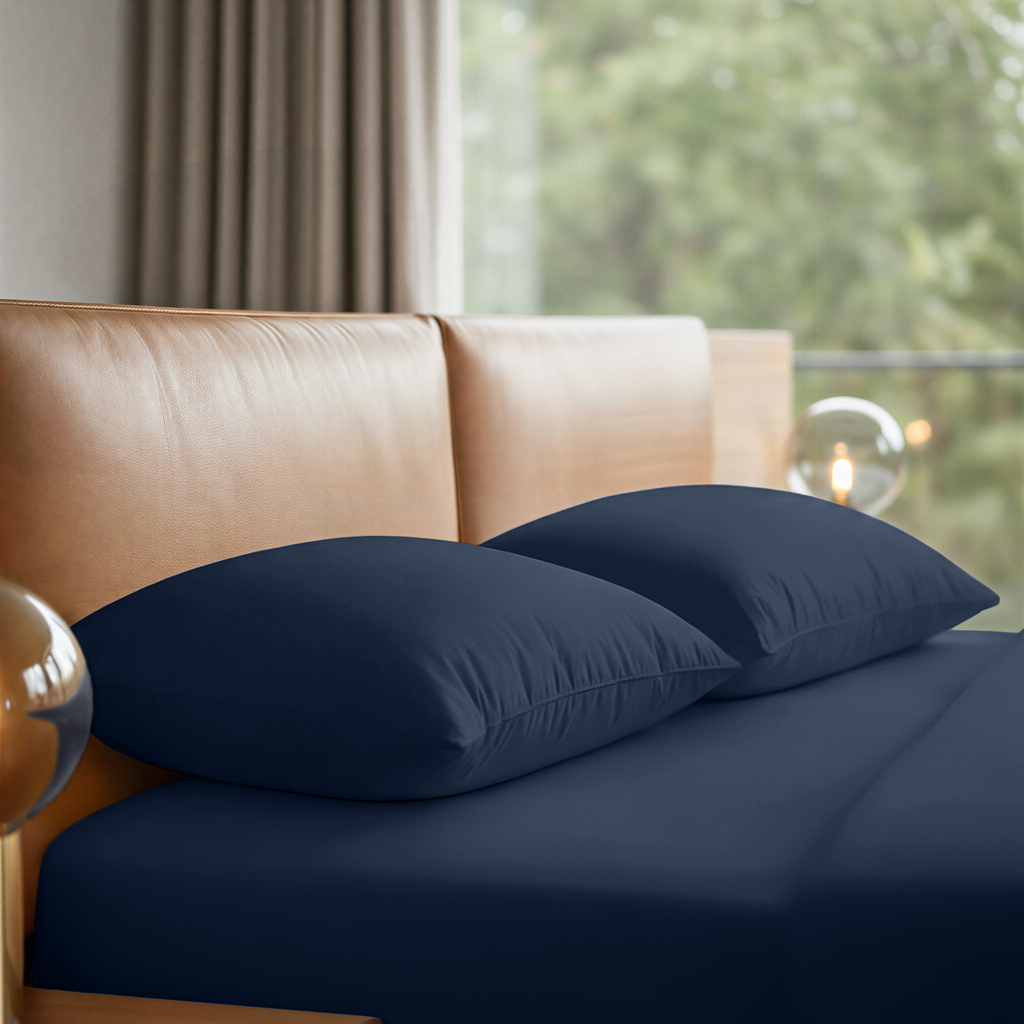 LLM Linens™ CloudLuxe Bamboo Cooling 4 Piece Sheet Set - Queen