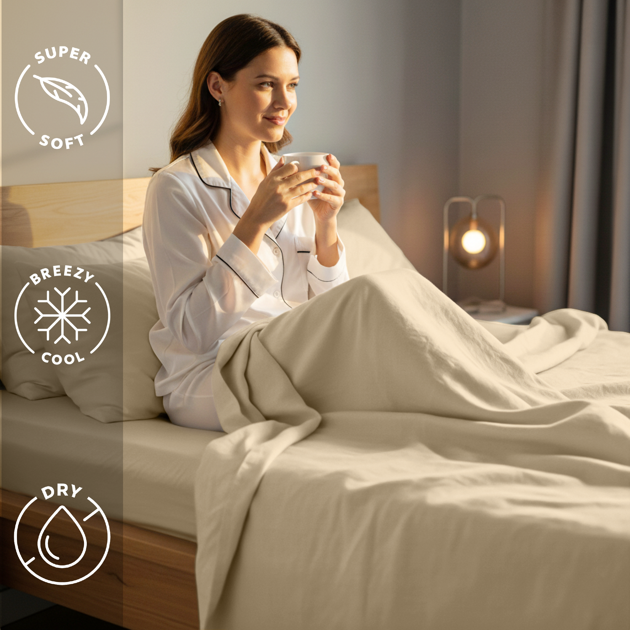 CloudLuxe™ Bamboo Fitted Sheet