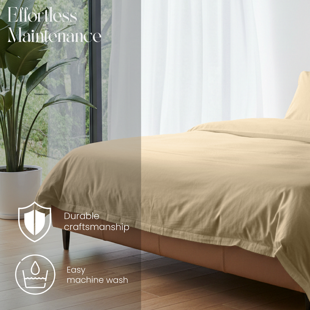 LLM Linens™ CloudLuxe Bamboo Cooling 4 Piece Sheet Set - Split King