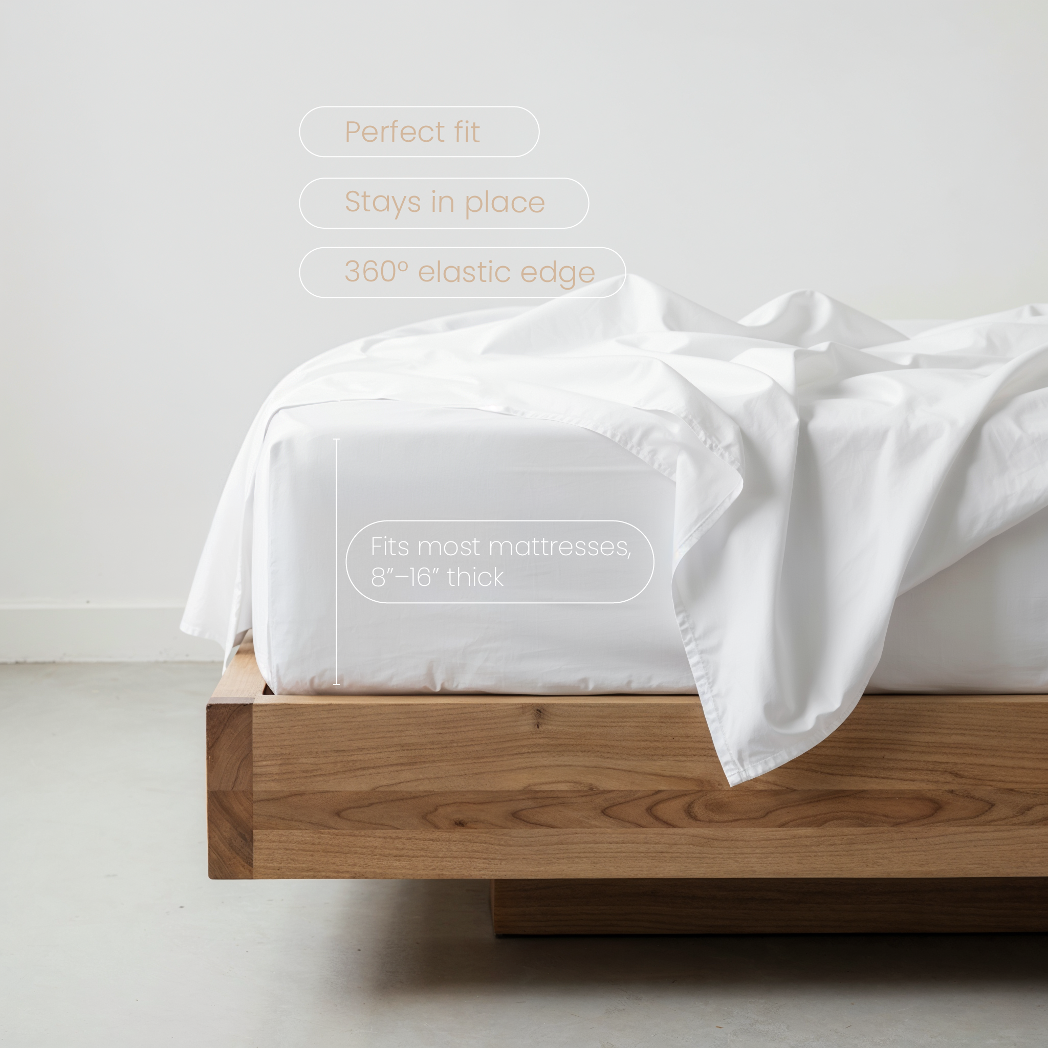 LLM Linens™ CloudLuxe Bamboo Cooling 6 Piece Sheet Set - King