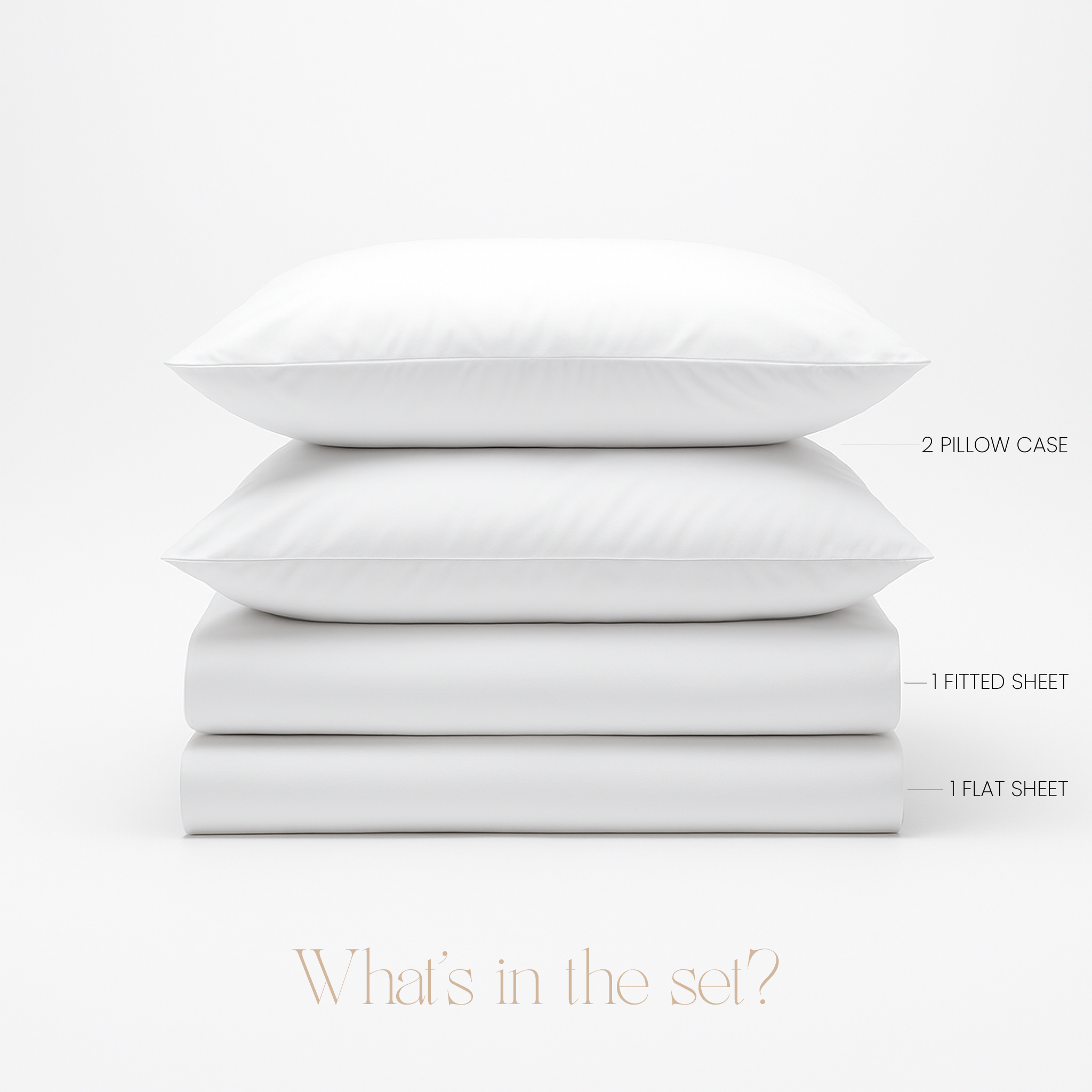 LLM Linens™ CloudLuxe Bamboo Cooling 4 Piece Sheet Set - Split King