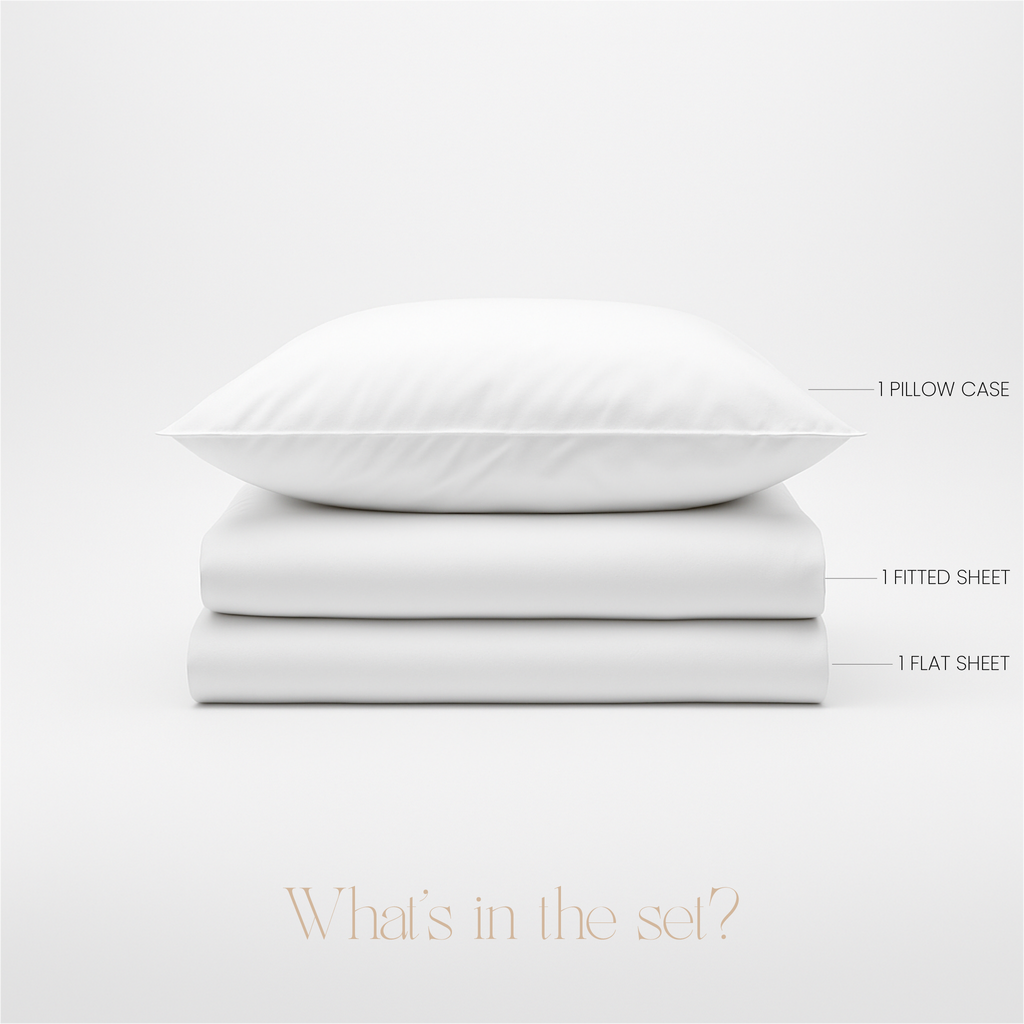 LLM Linens™ CloudLuxe Bamboo Cooling 3 Piece Sheet Set - Twin